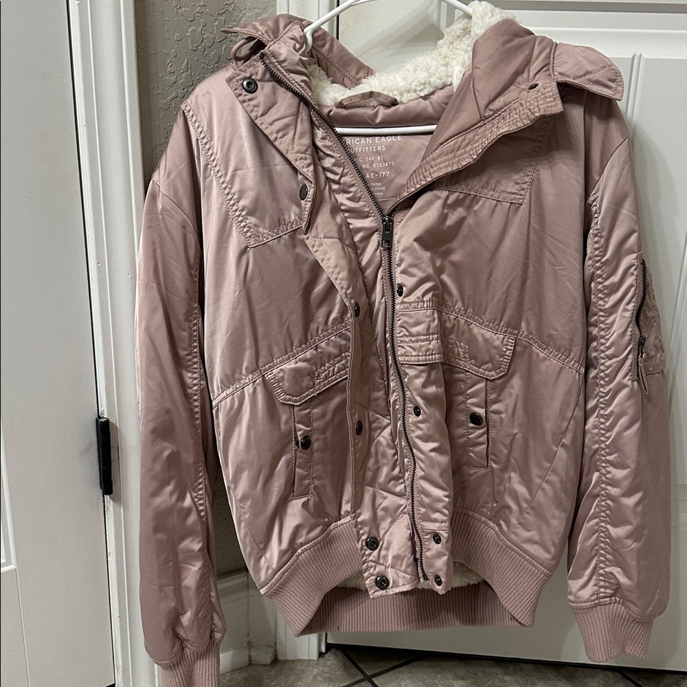 American Eagle Outfitters Blush Pink Jacket